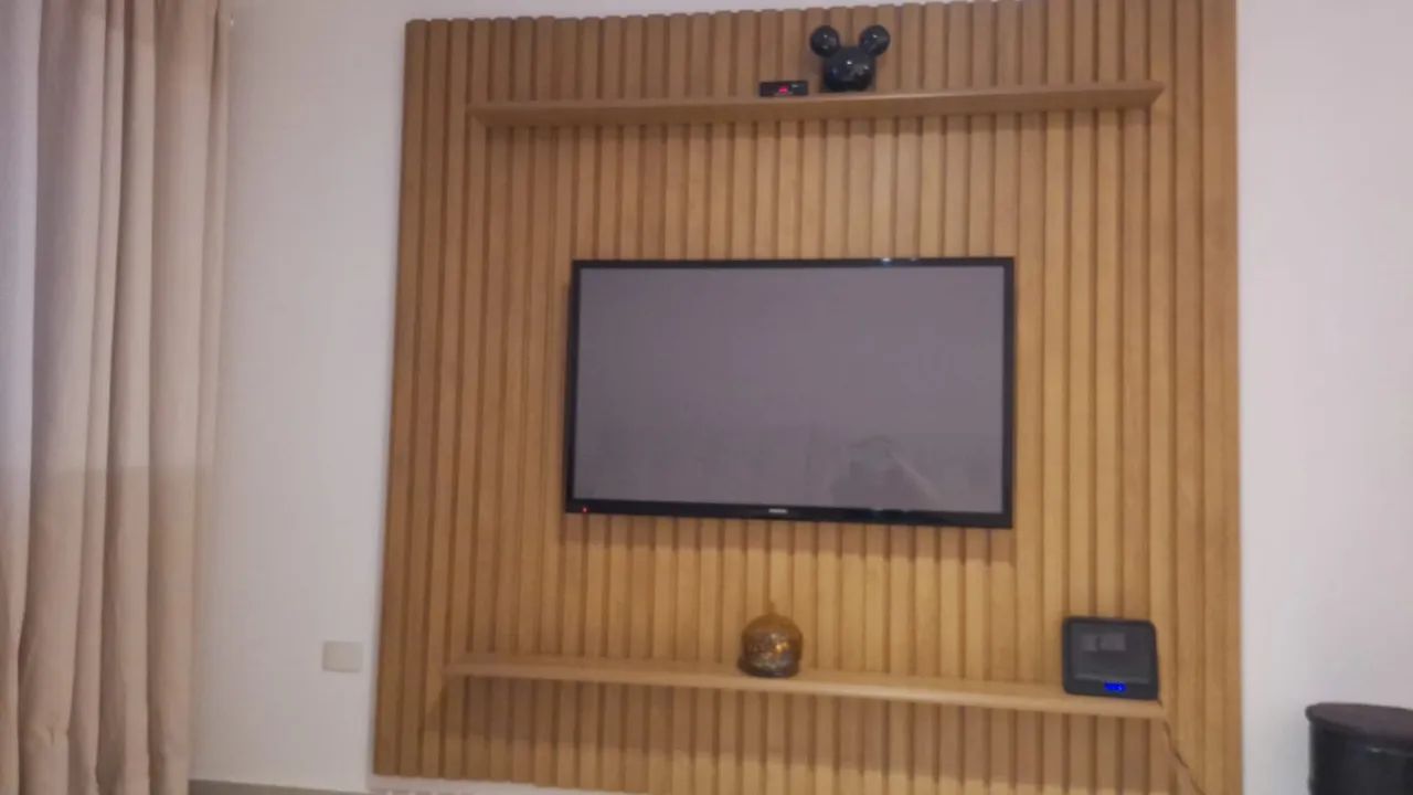 Painel de Tv de madeira