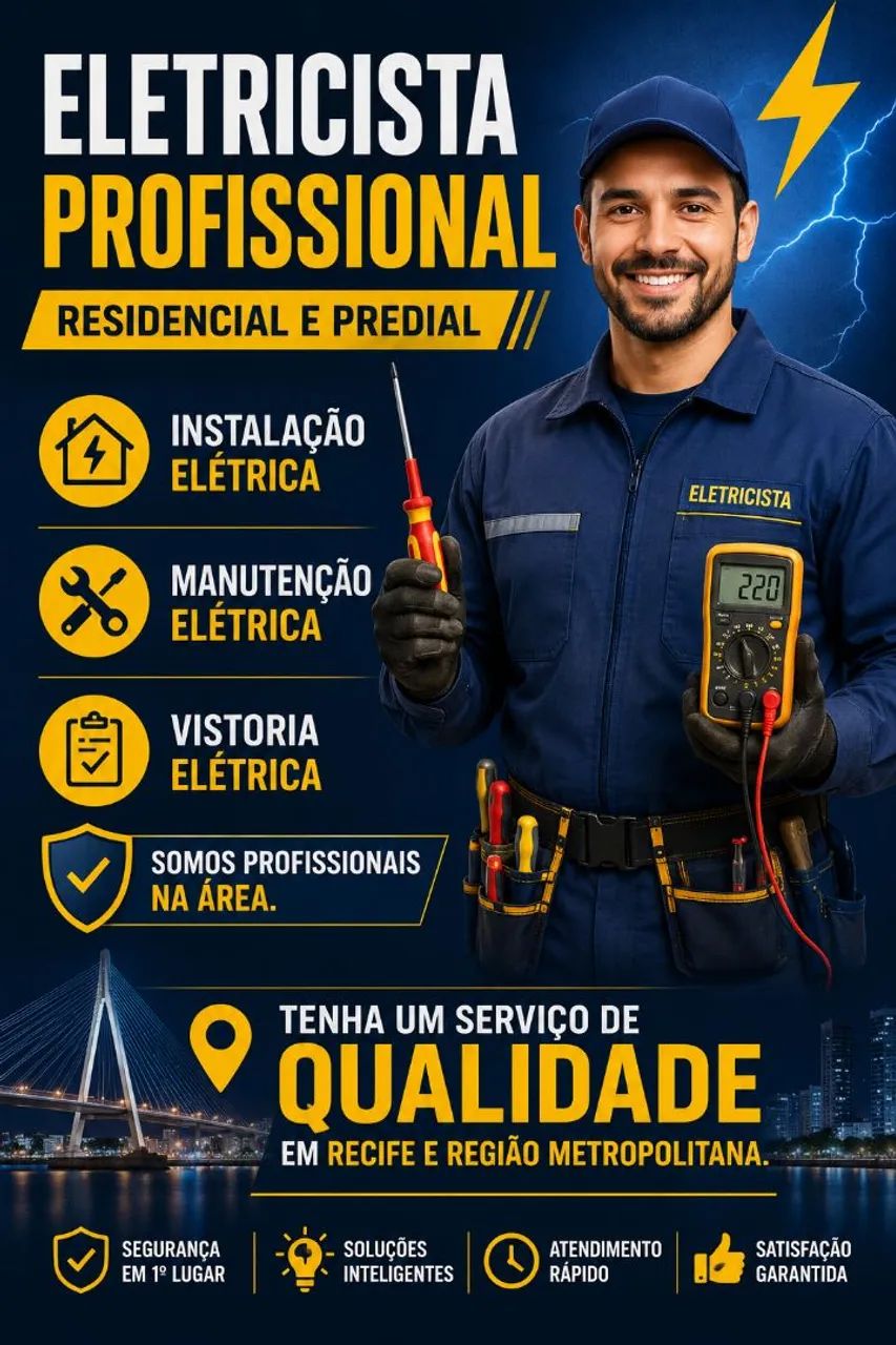Eletricista Profissional.