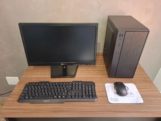 Computador i3 8Gb DDr4 128Gb SSD Teclado e Mouse sem Fio - Foto 3