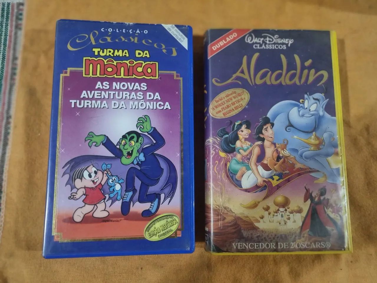 2 fitas VHS 