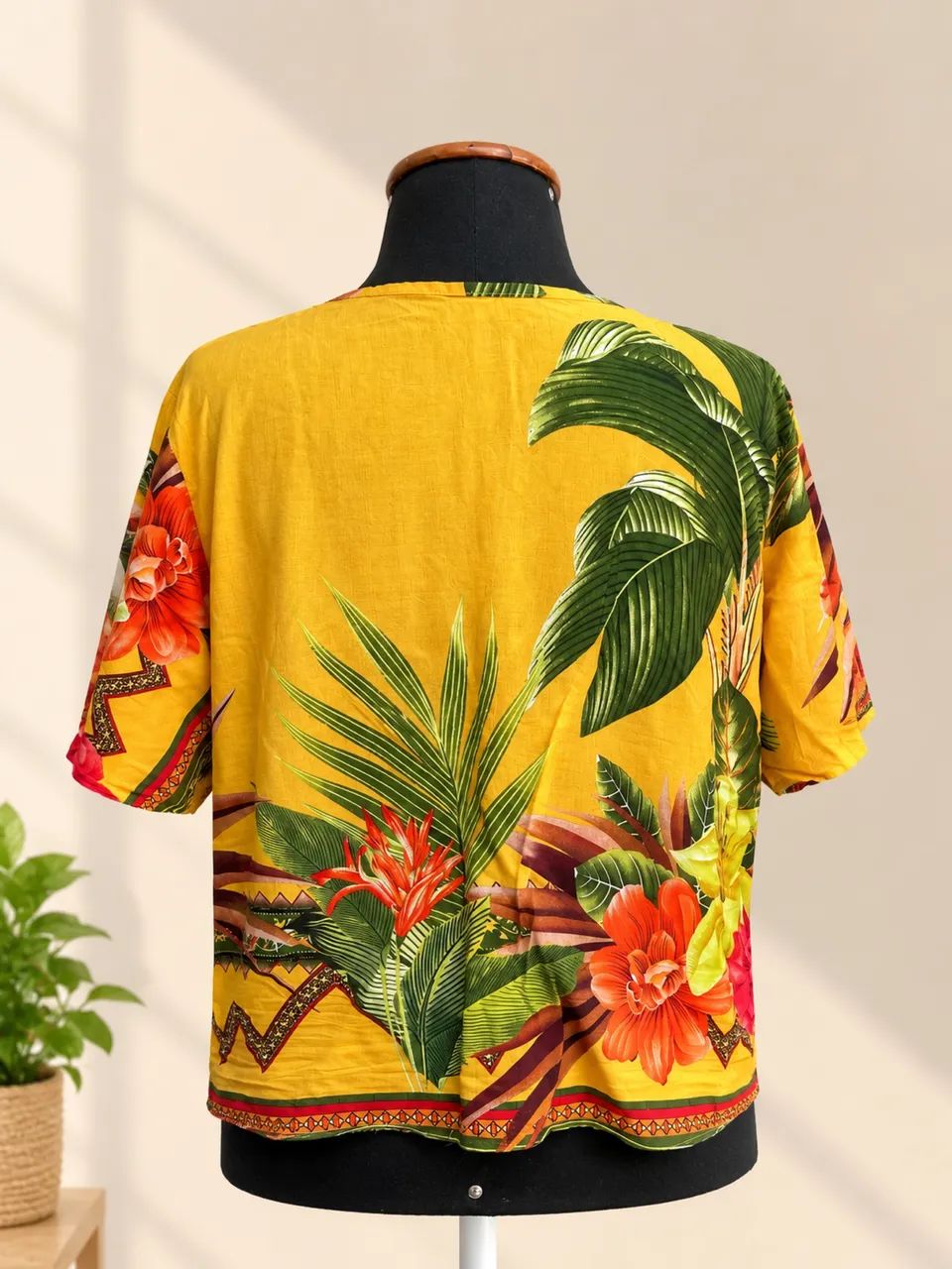 Blusa feminina estampada  - Foto 2