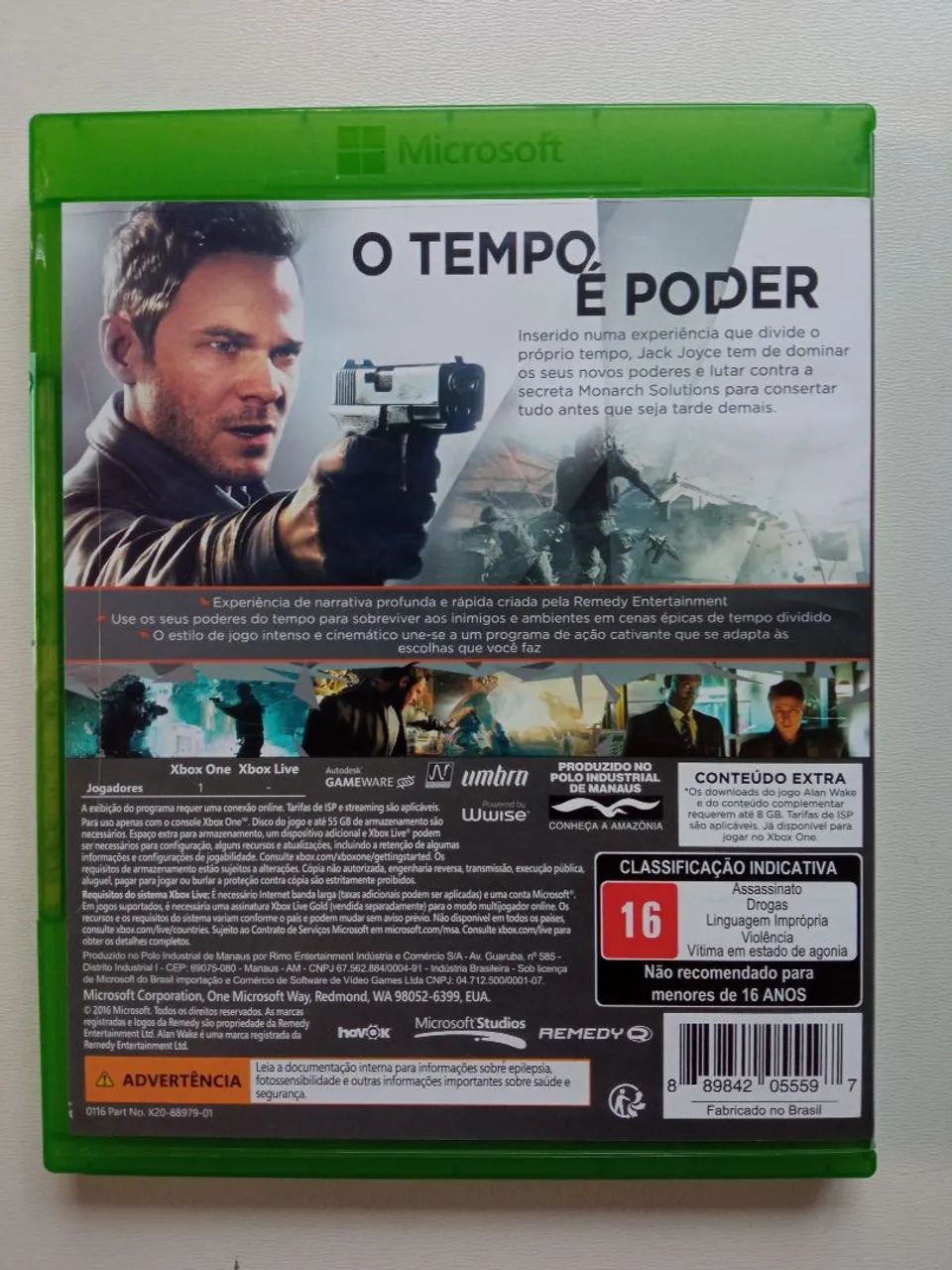 Quantum Break Xbox one original seminovo - Foto 4