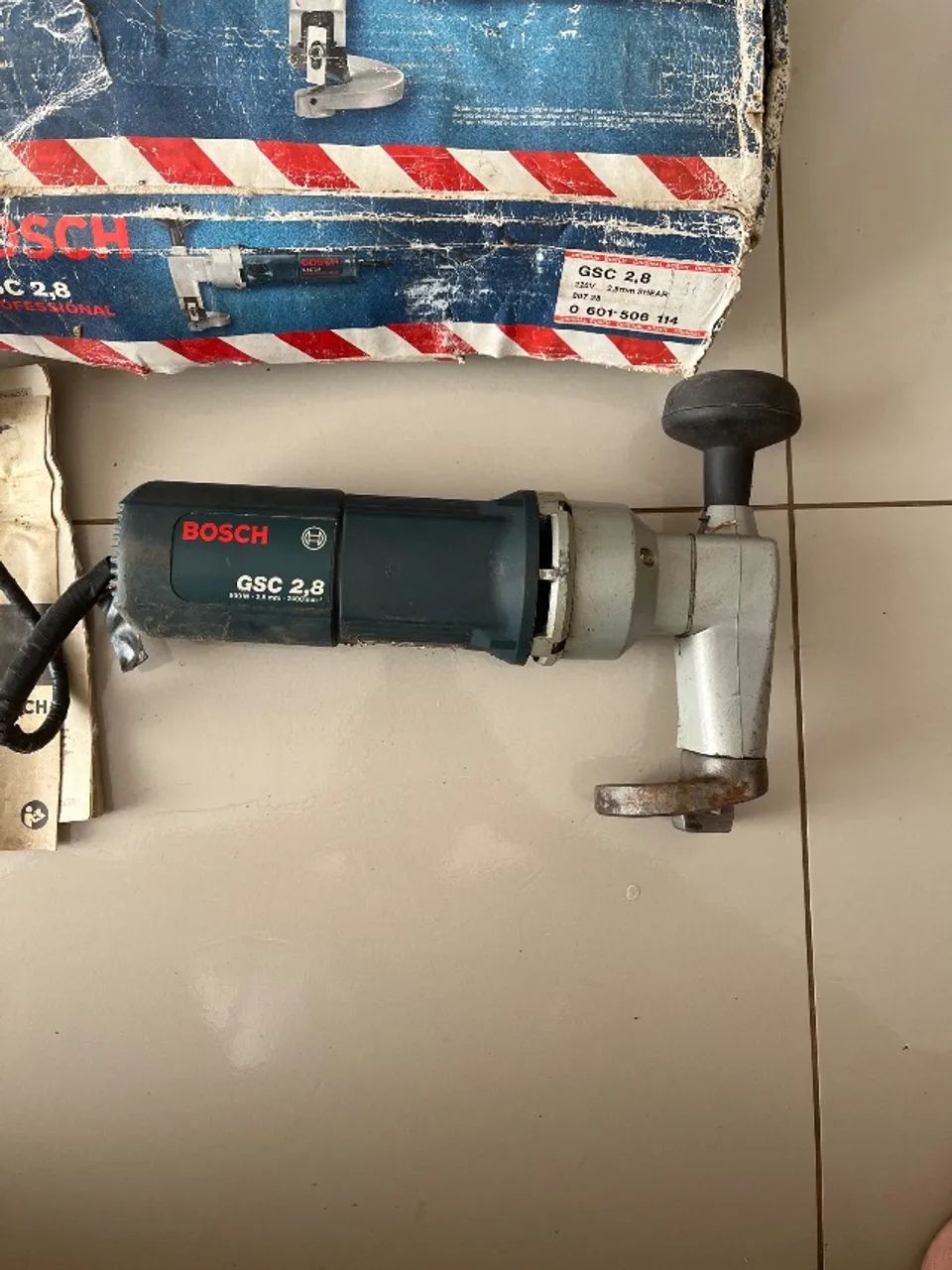 Tesoura elétrica para chapa  - Foto 3