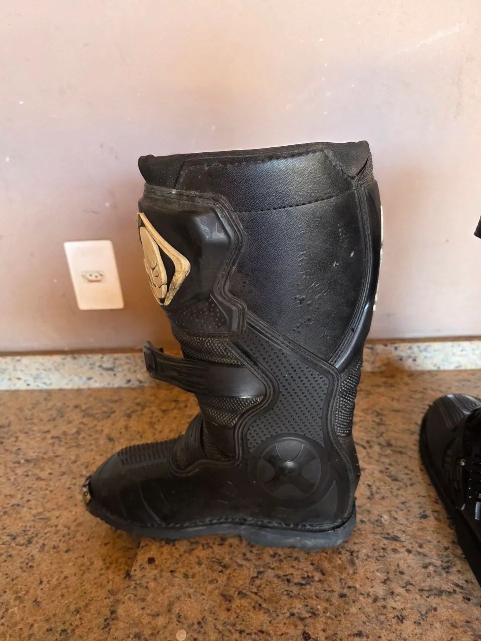 Bota de moto de trilha ims racing - Foto 4