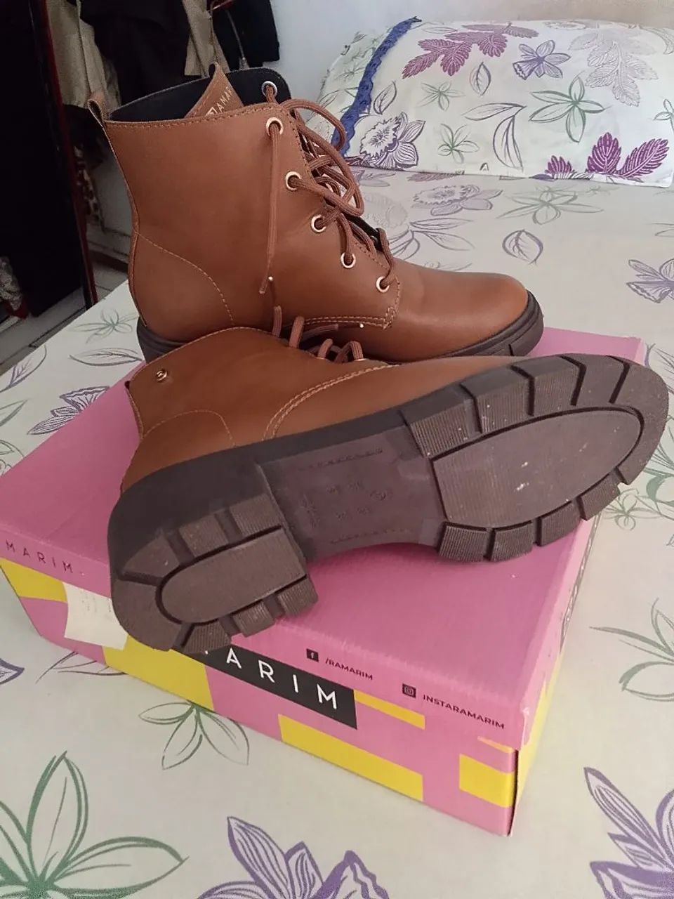 Vendo bota marca Ramarim, número 37. Nova na caixa  - Foto 2