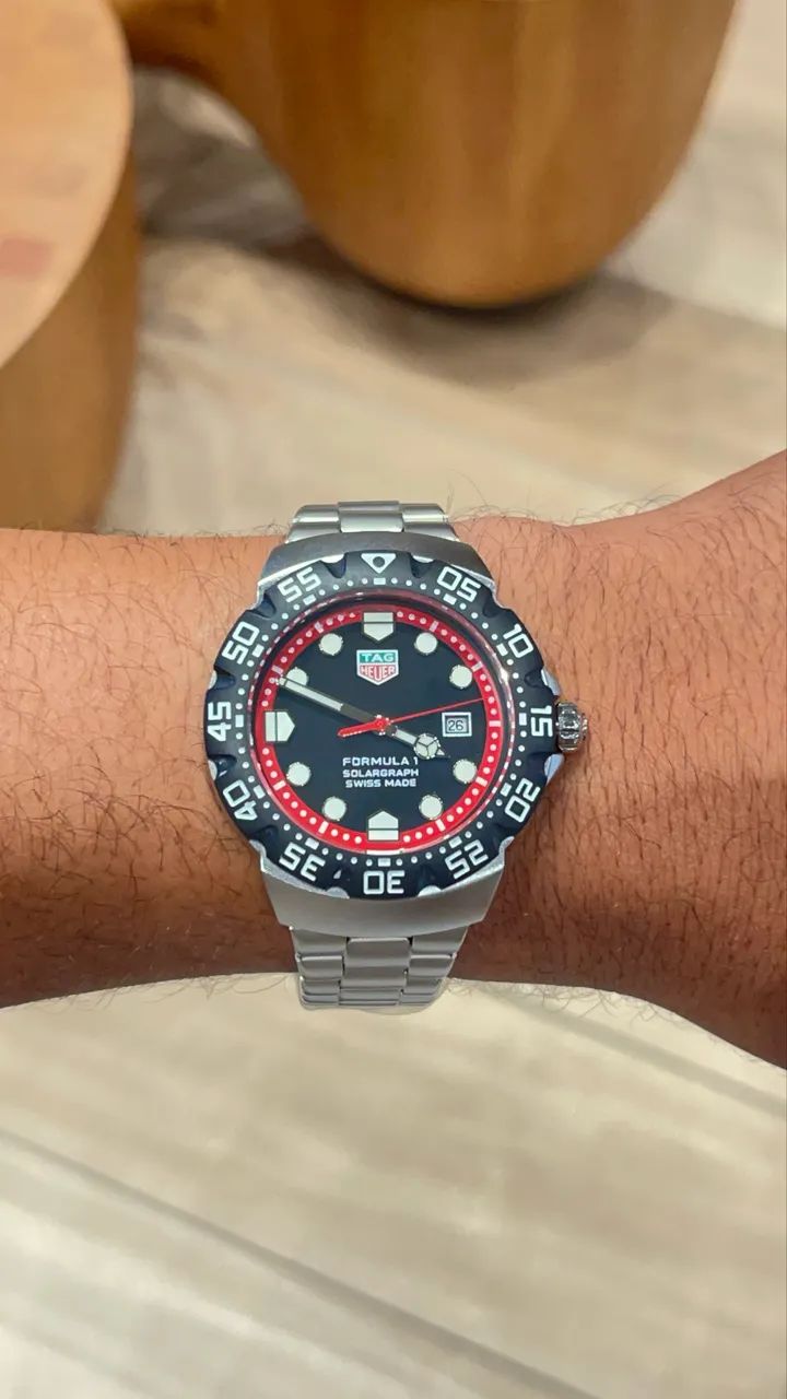 Relógio inspirado TagHeuer formula 1 premium 100% funcional  - Foto 3