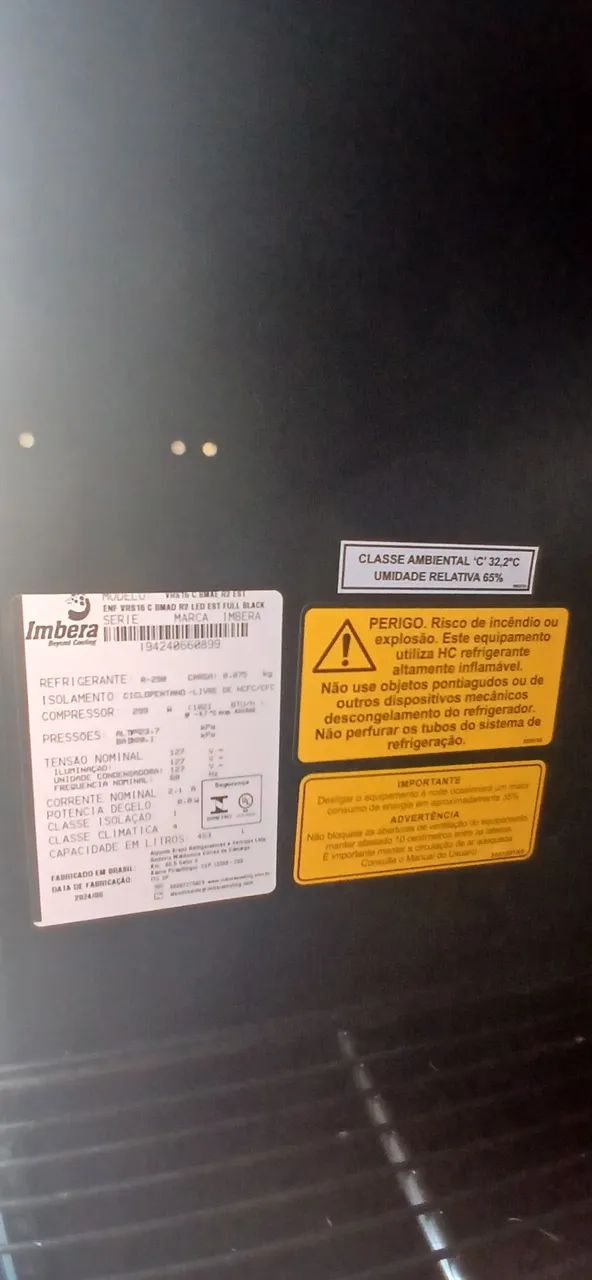 Vendo refrigerador ibera full black - Foto 4