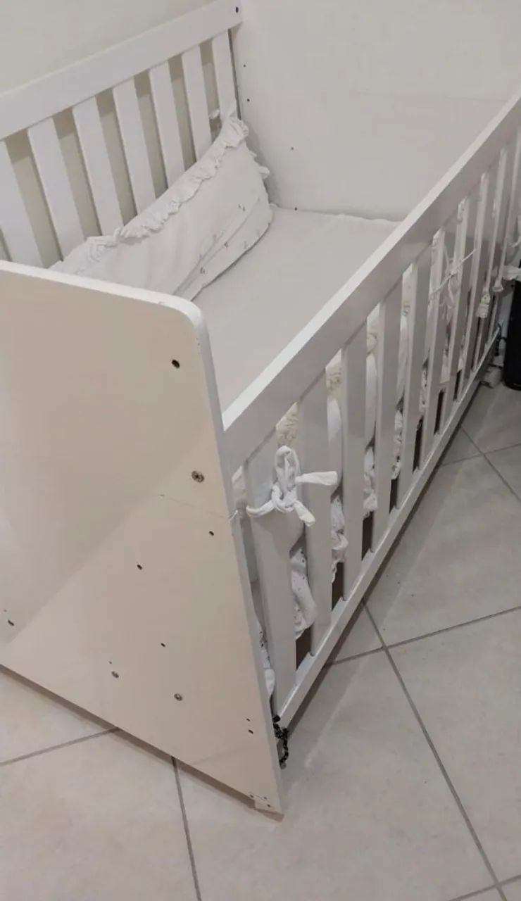 Berço para criança  com colchão  - Foto 2