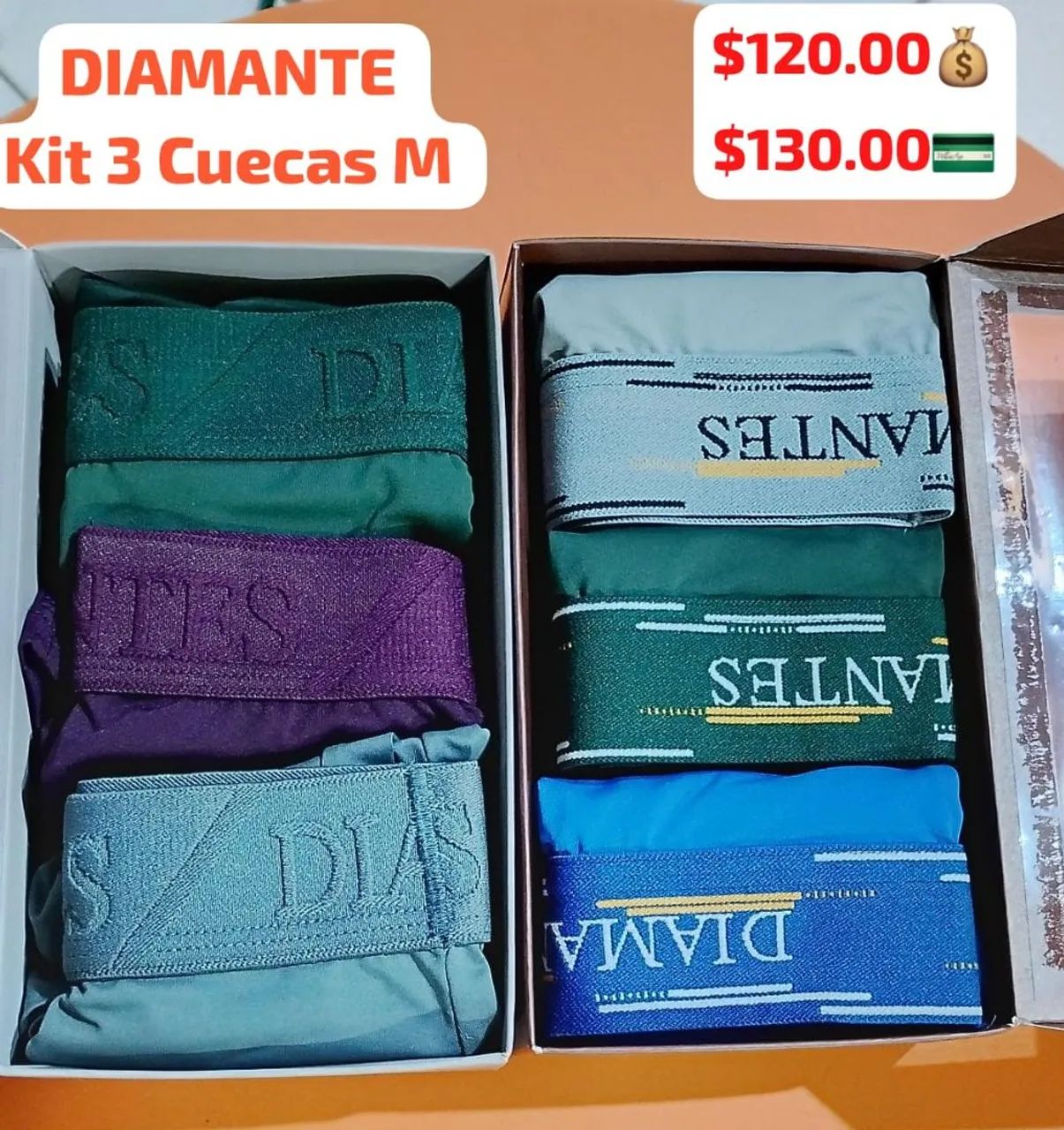 Cueca diamante P ao G3  - Foto 3