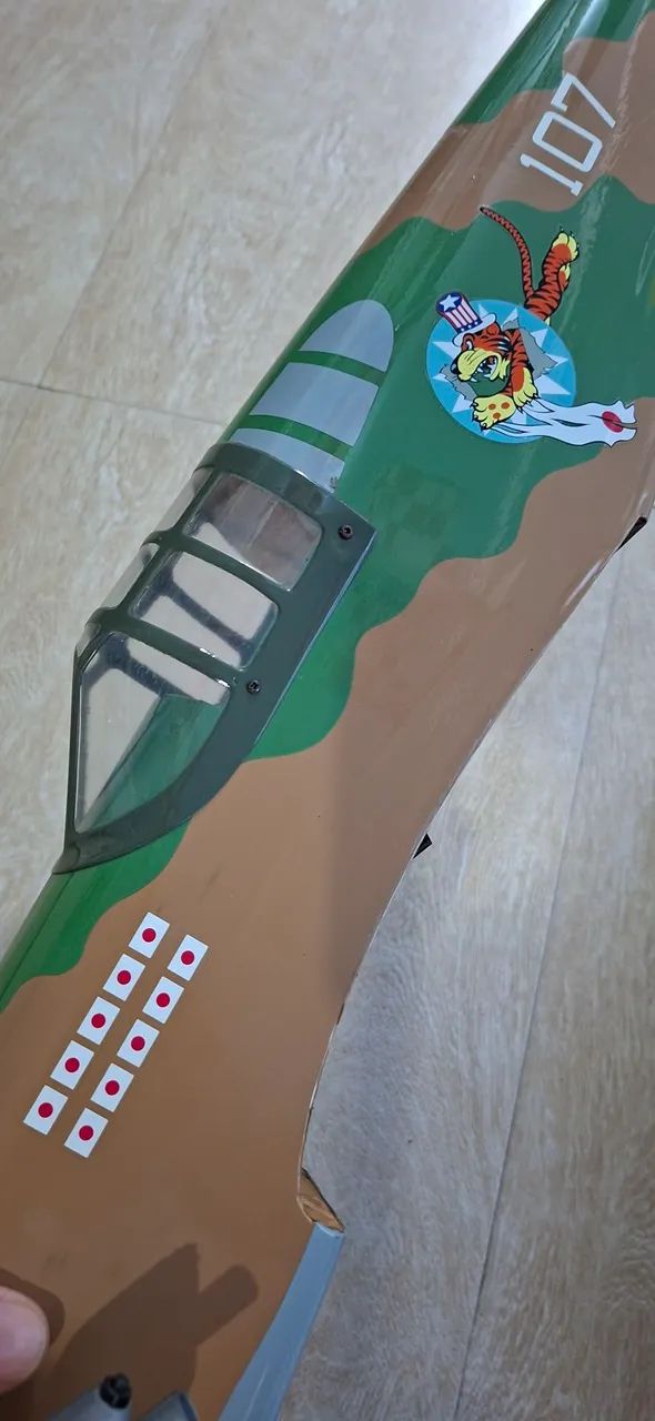 Aeromodelo Spitfire Motor OS 32 Fx Zeroo - Foto 4