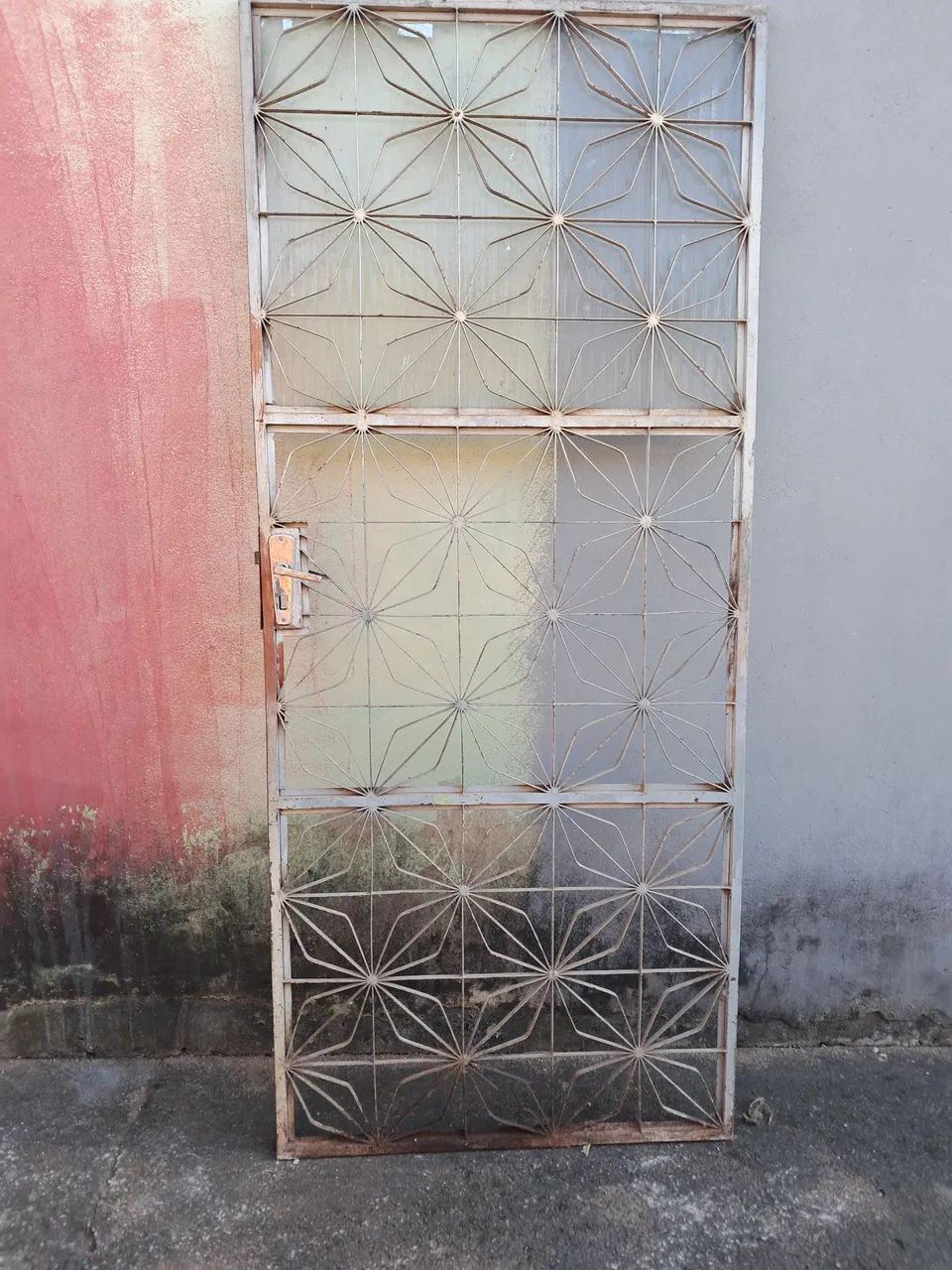 Porta de ferro de 90cm