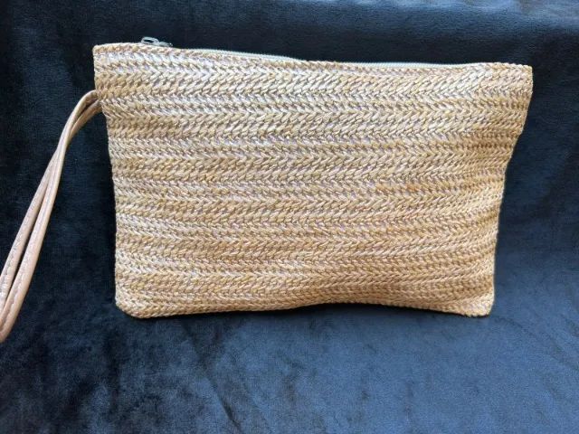 bolsa feminina de palha clutch - Foto 2