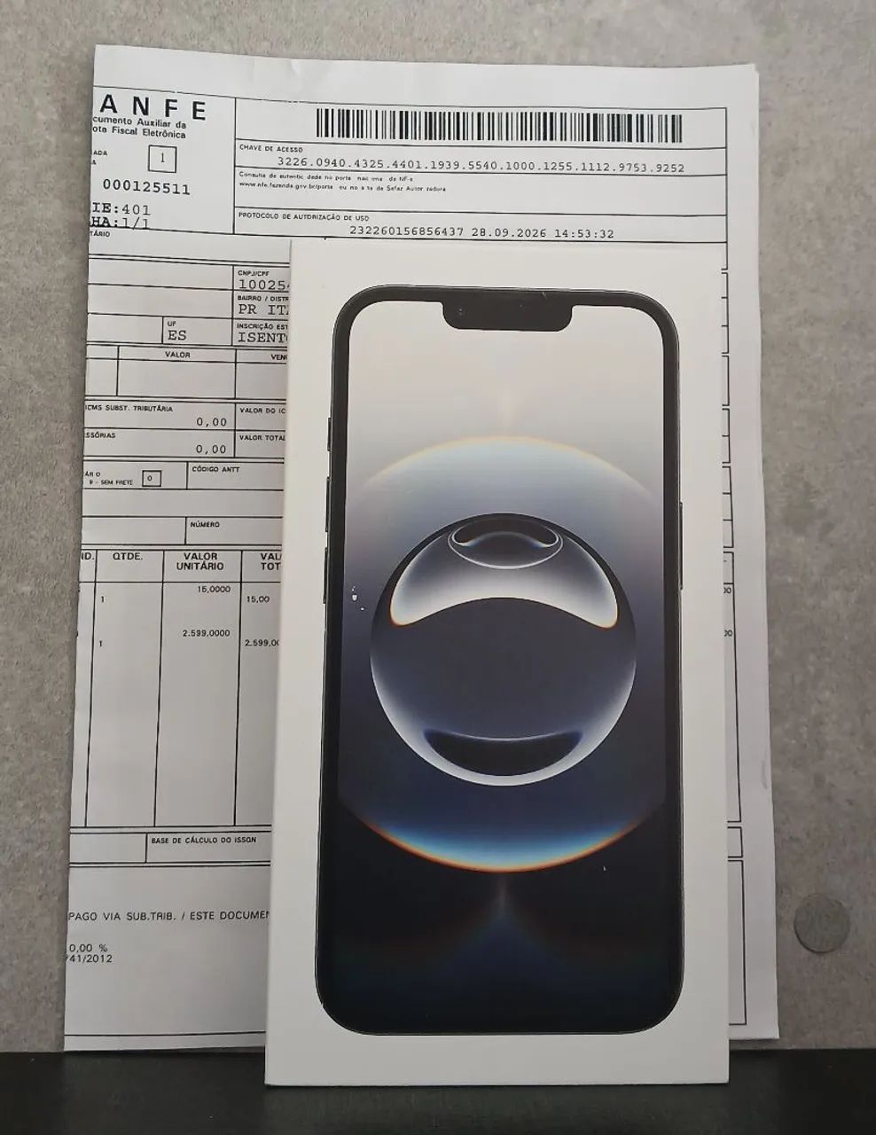 Iphone 16e 256GB  Lacrado com NF e Garantia!