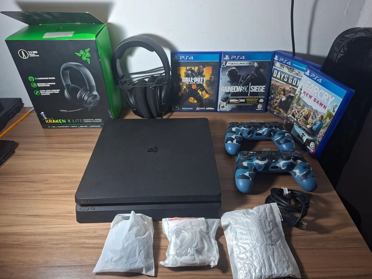 Vendo ps4 slim Seminovo - Foto 3