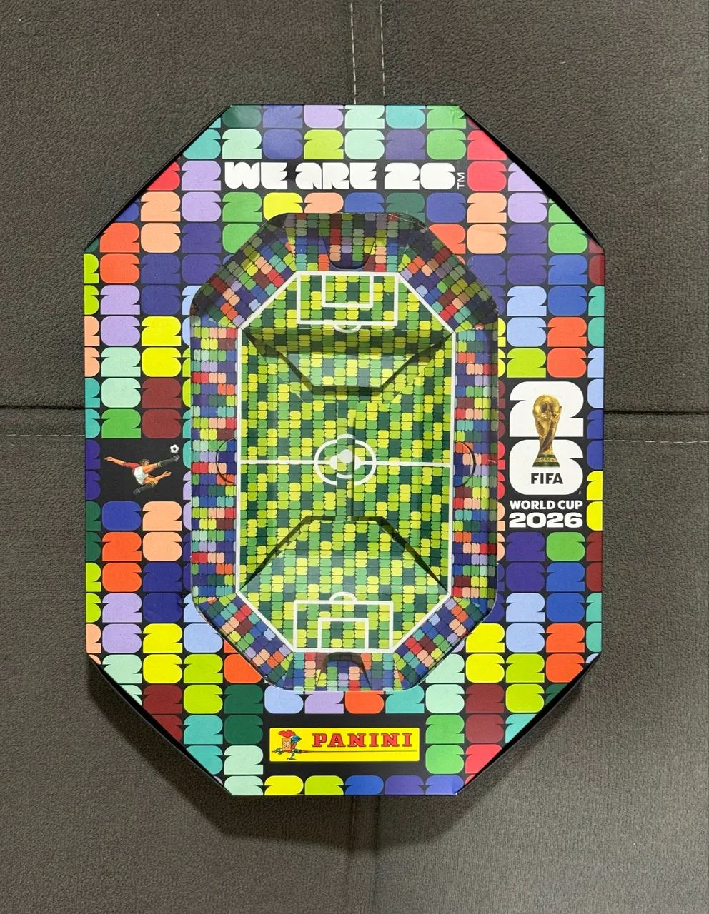 Mini Estádio Copa do Mundo 2026 Panini
