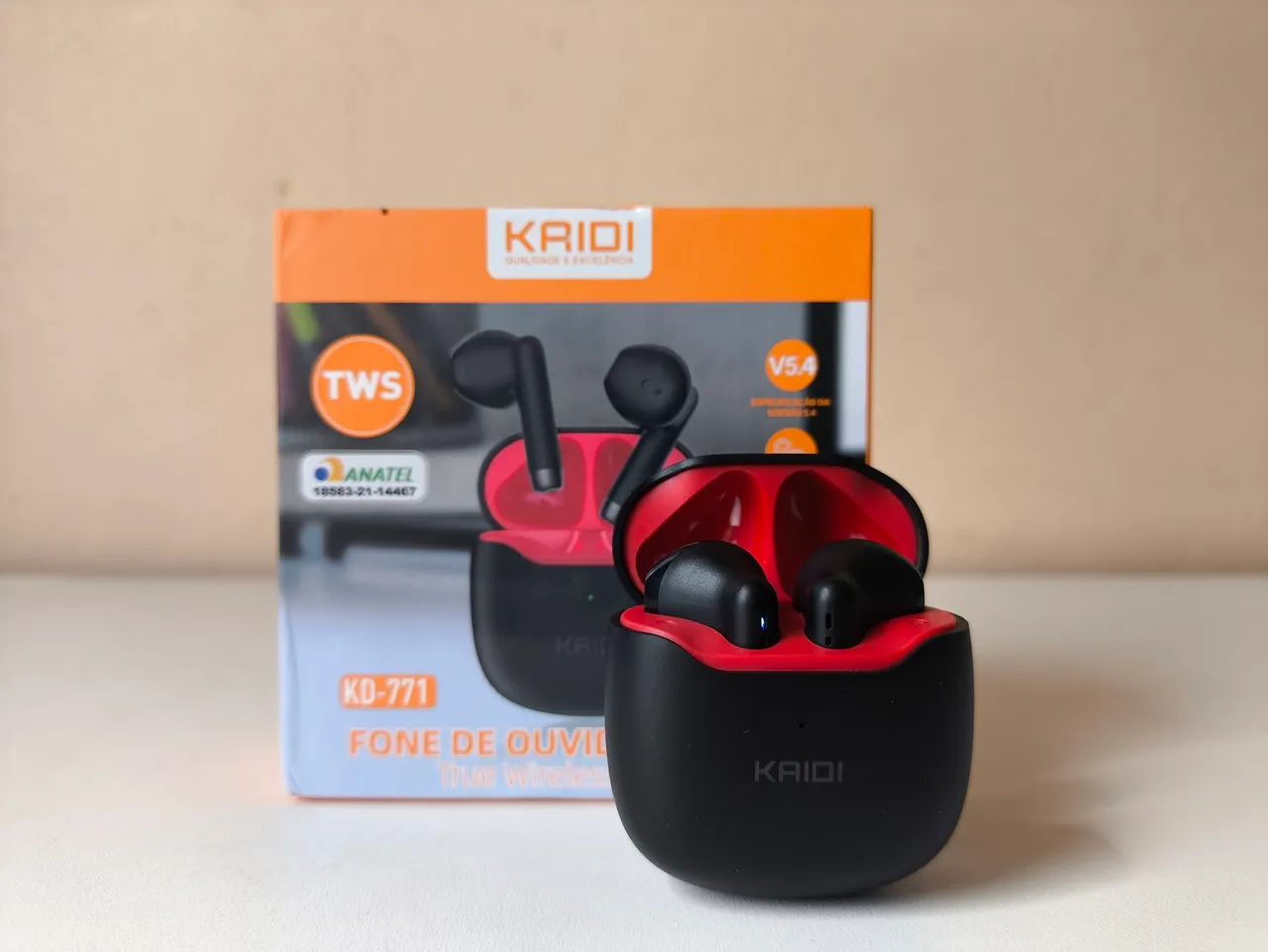 Fone de Ouvido Bluetooth KAIDI