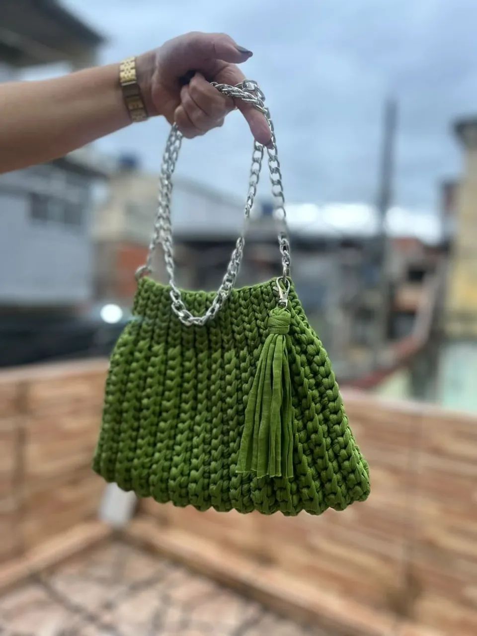 Bolsa em crochê ? - Foto 2