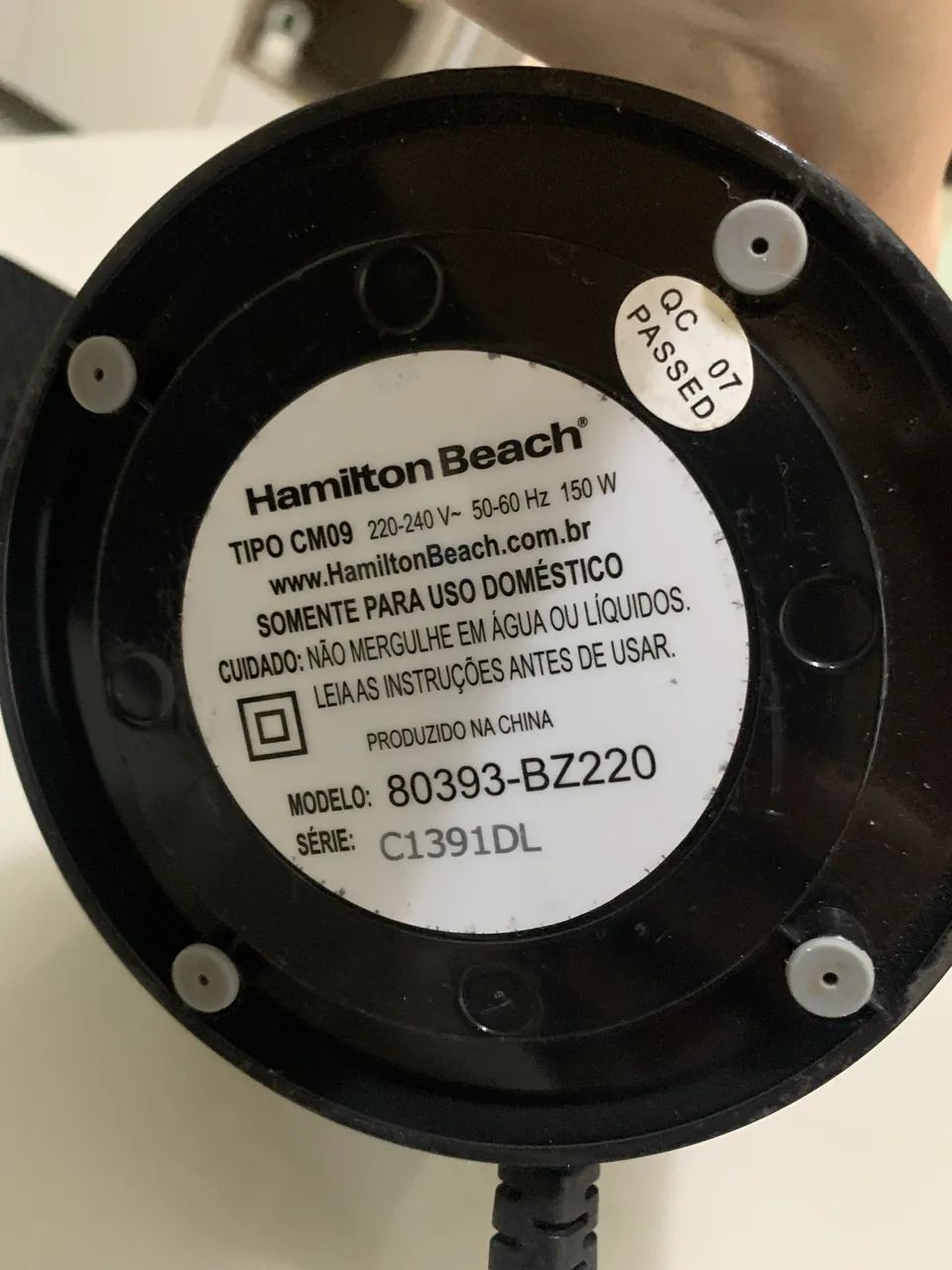 Moedor de café Hamilton Beach - Foto 4
