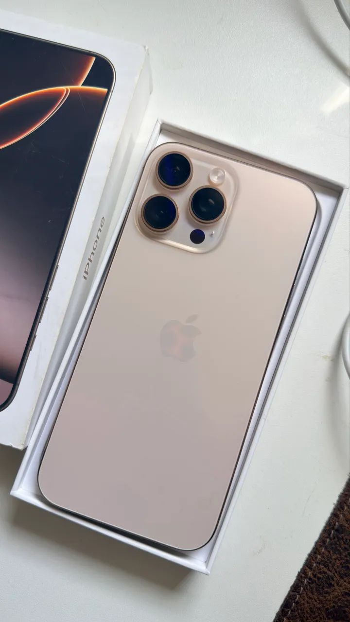 iPhone 16 Pro Max Desert Titanium ? Excelente Estado - Foto 2