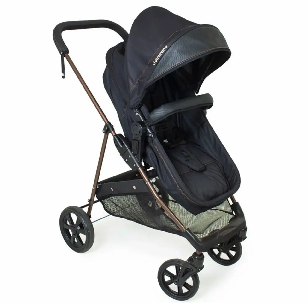 Carrinho Galzerano com bebê conforto  - Foto 2