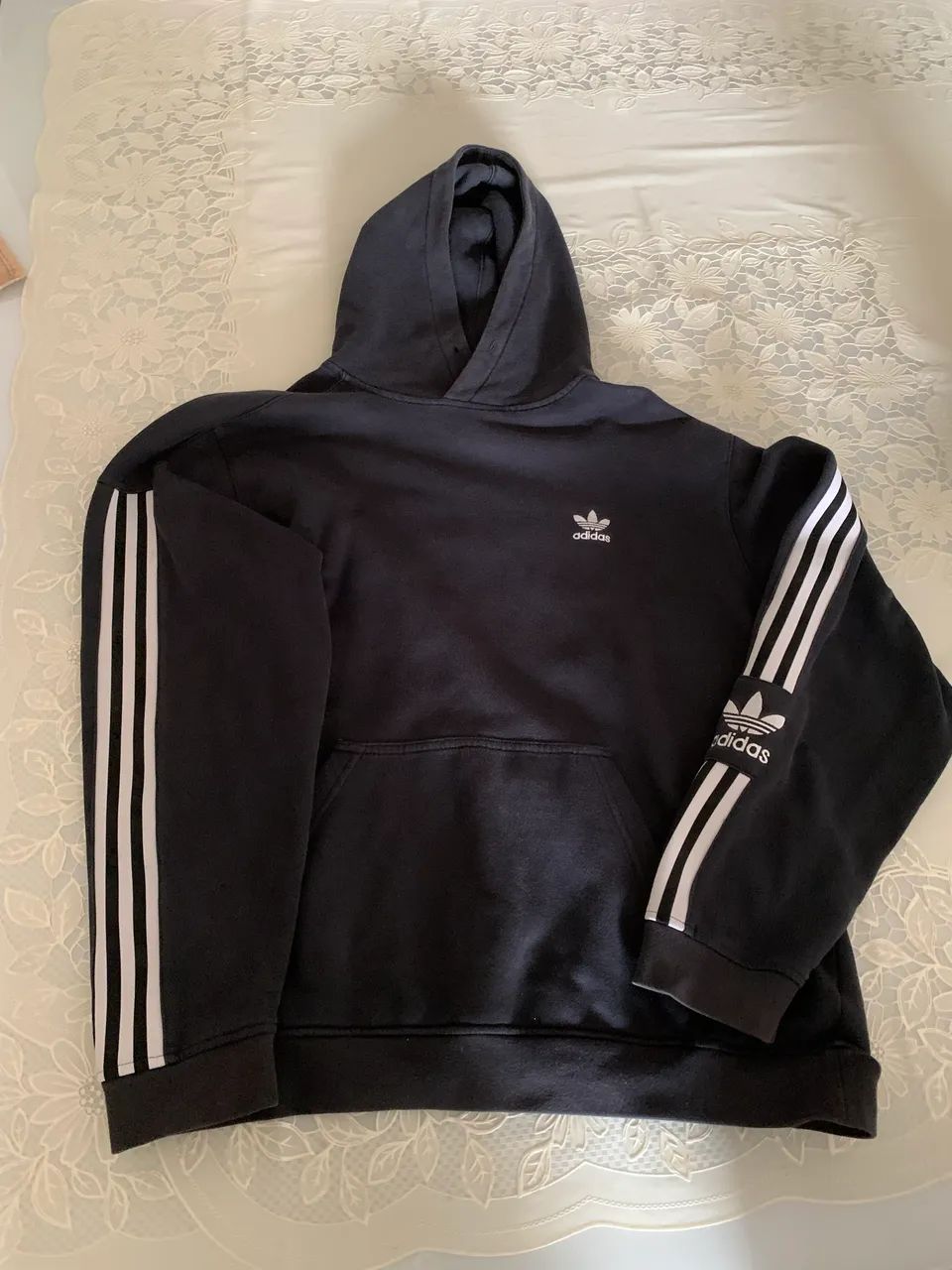 Moletom Adicolor 3-Stripes Trefoil Original