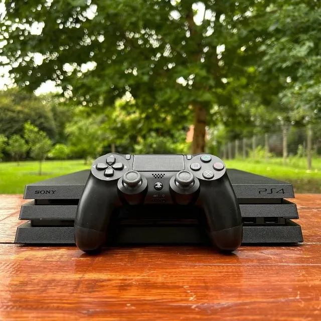 PS4 Pro 1TB Completo Na Caixa Com Jogo e Controle Original - Foto 5