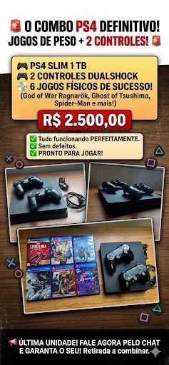 PS4 SLIM 1 TERA