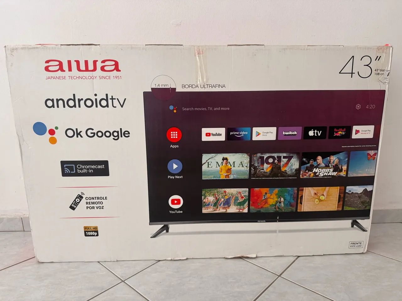 Televisão AIWA 43? Android full hd  - Foto 2
