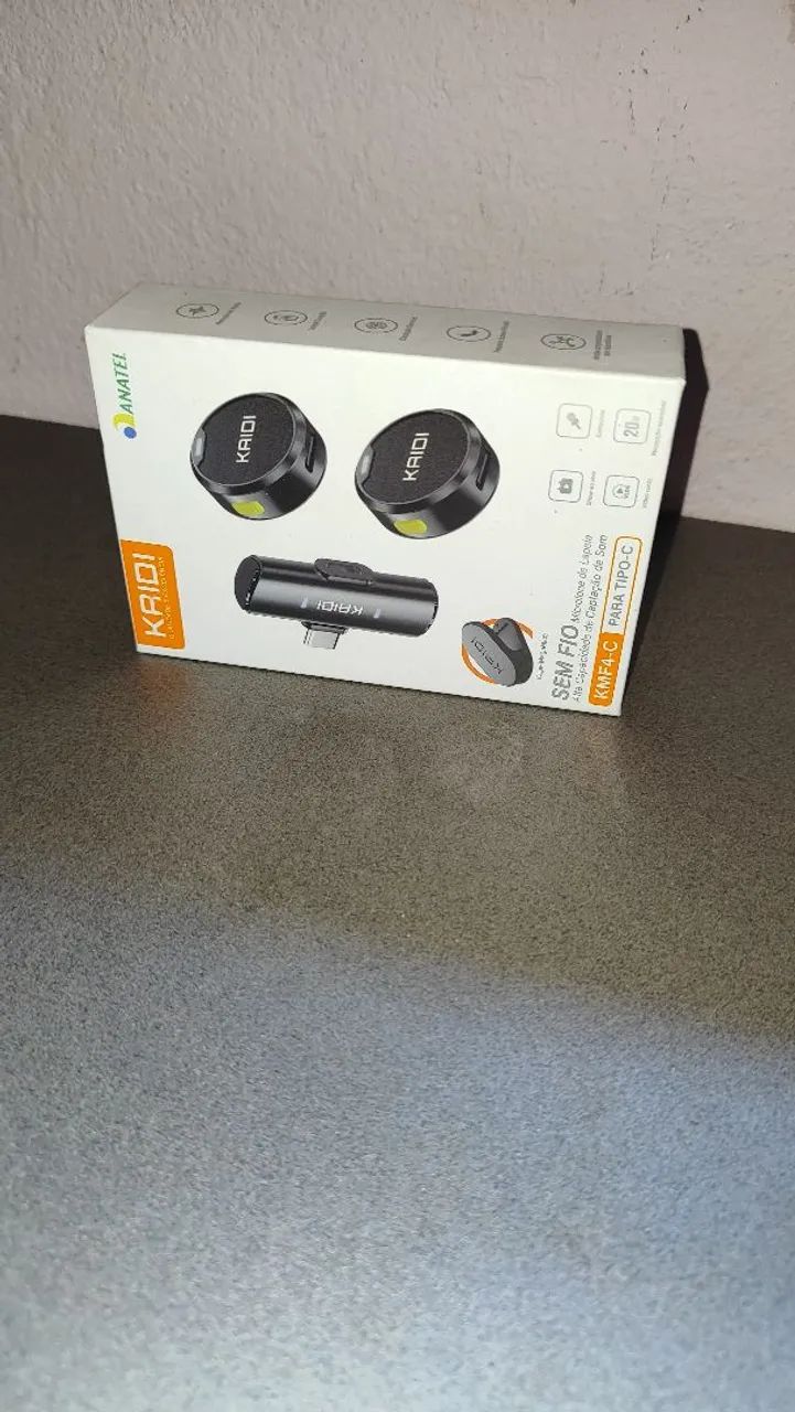 Microfone sem fio celular - Foto 2