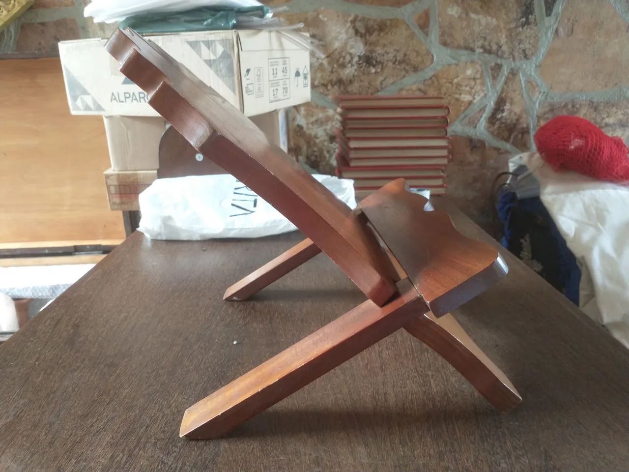 Suporte para bíblia de madeira - Foto 4