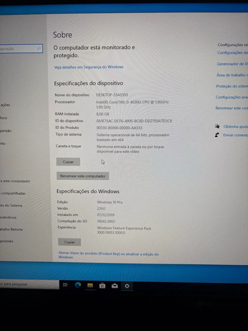 Mini PC Intel i3 + SSD 128GB + Monitor LG IPS 23.8 - Foto 2