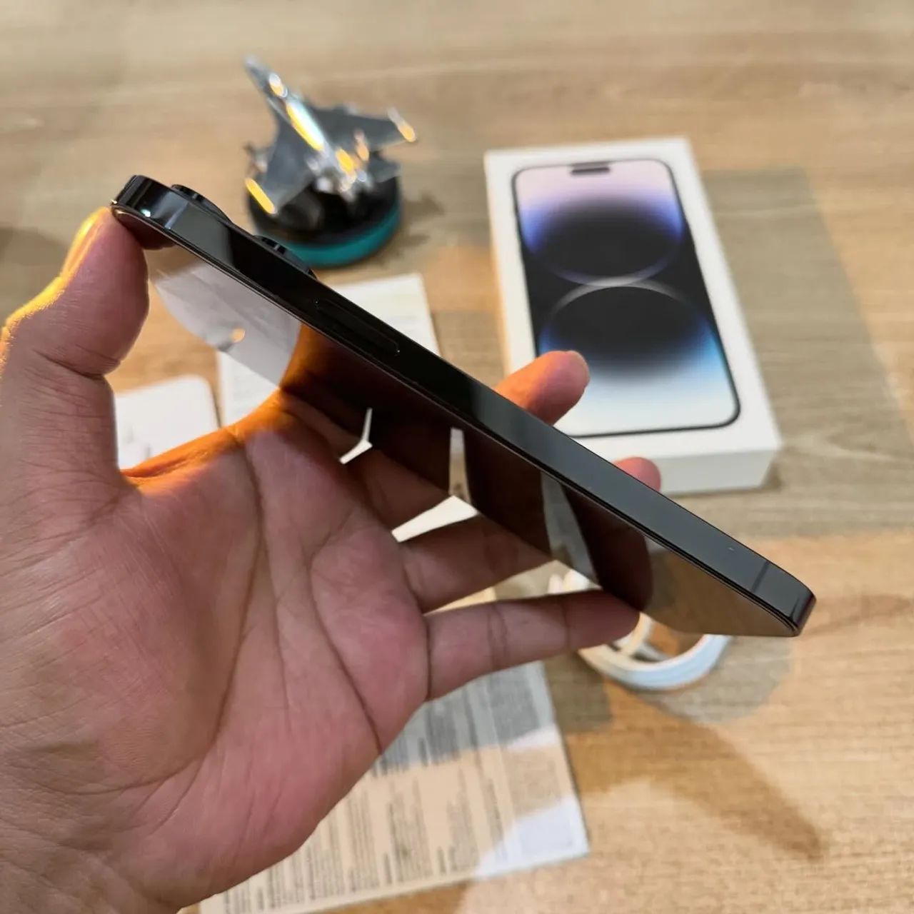 iPhone 14 Pro Grafite Bateria 94% Garantia Apple  - Foto 4