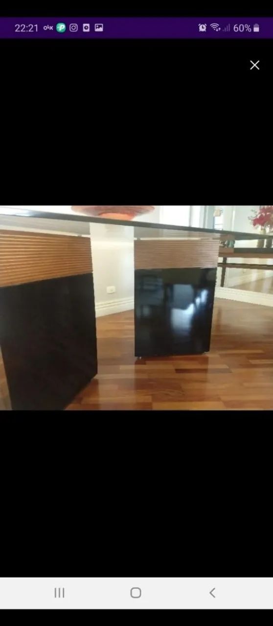 IMPERDÍVEL! MESA COM 6 CADEIRAS  - Foto 3