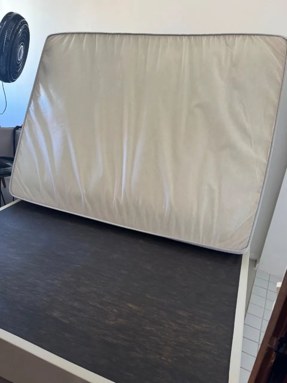 Cama de casal + colchão de molas ensacadas - Foto 3