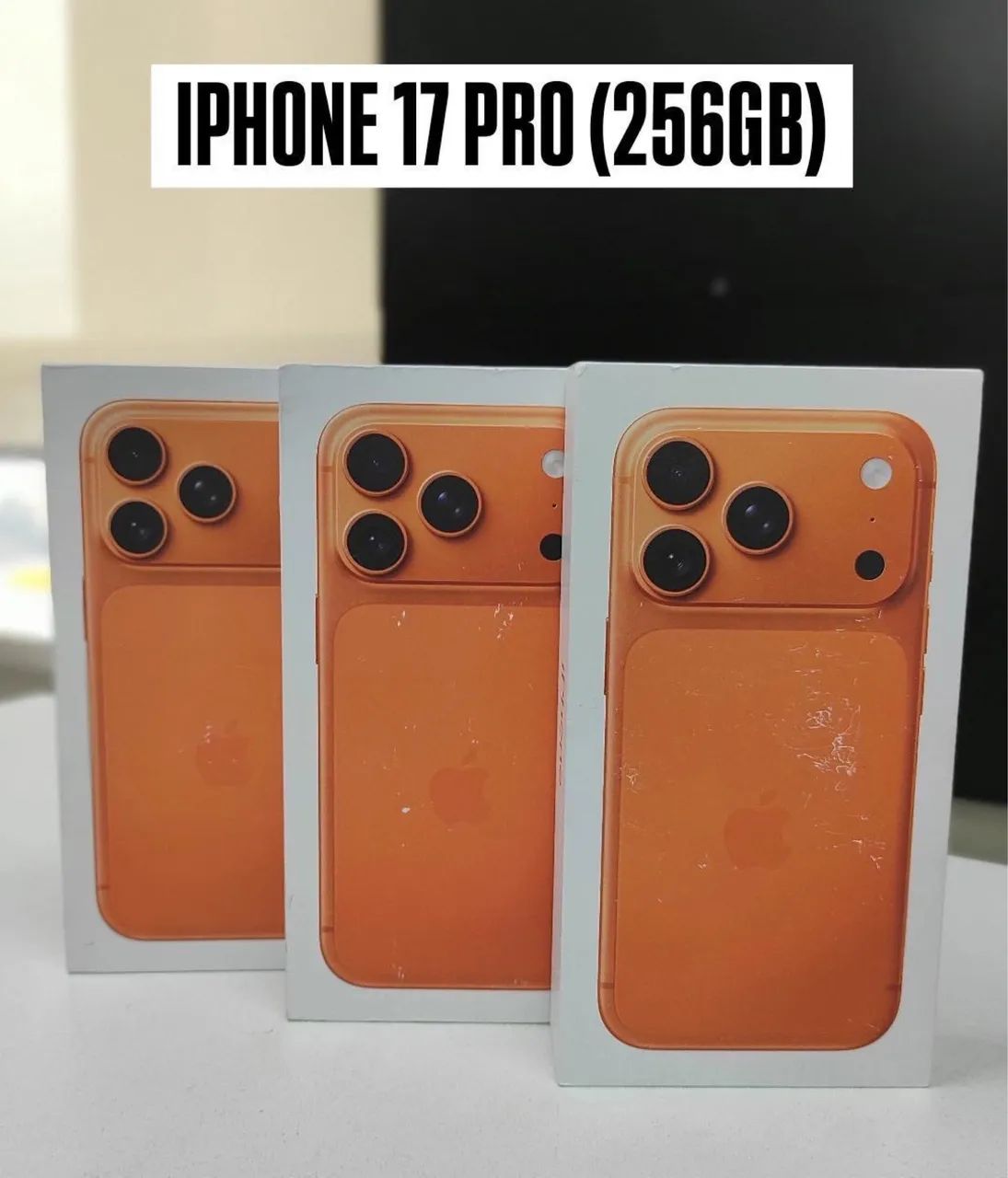 iPhone 17 pro/ pro Max 7450 lacrado  - Foto 5