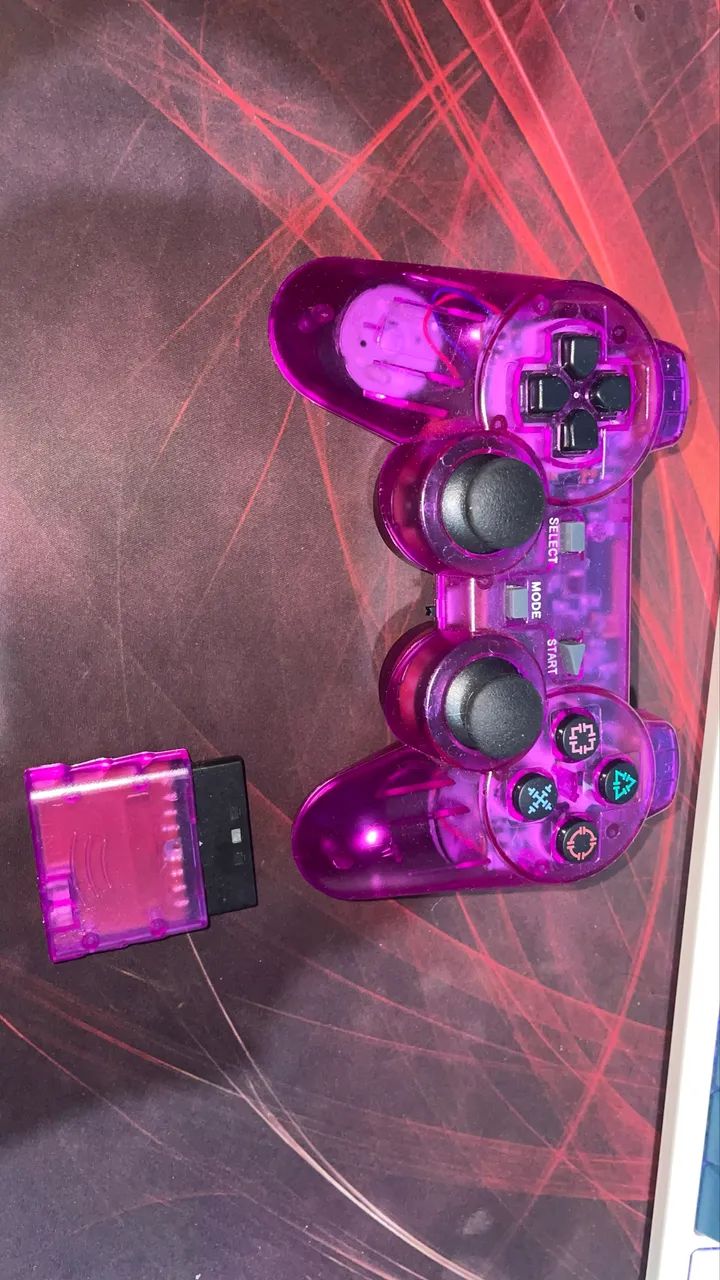 CONTROLE SEM FIO PS2  - Foto 2