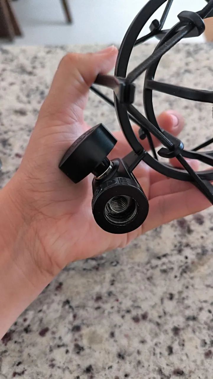 Suporte aranha para microfone  - Foto 5