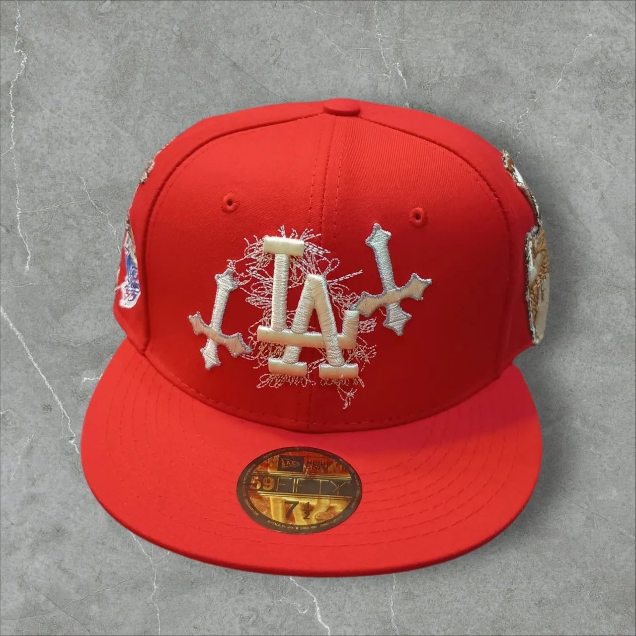 boné new era 59fifty LA vermelho