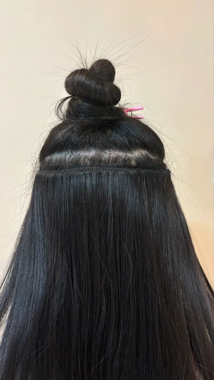 Cabelo Brasileiro do Sul Castanho 65cm - Foto 2