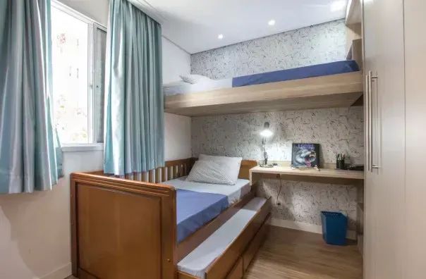 Apartamento 67m² Totalmente Mobiliado para Locação - 2 Dormitórios - 1 Vaga - Vila Guilher - Foto 12