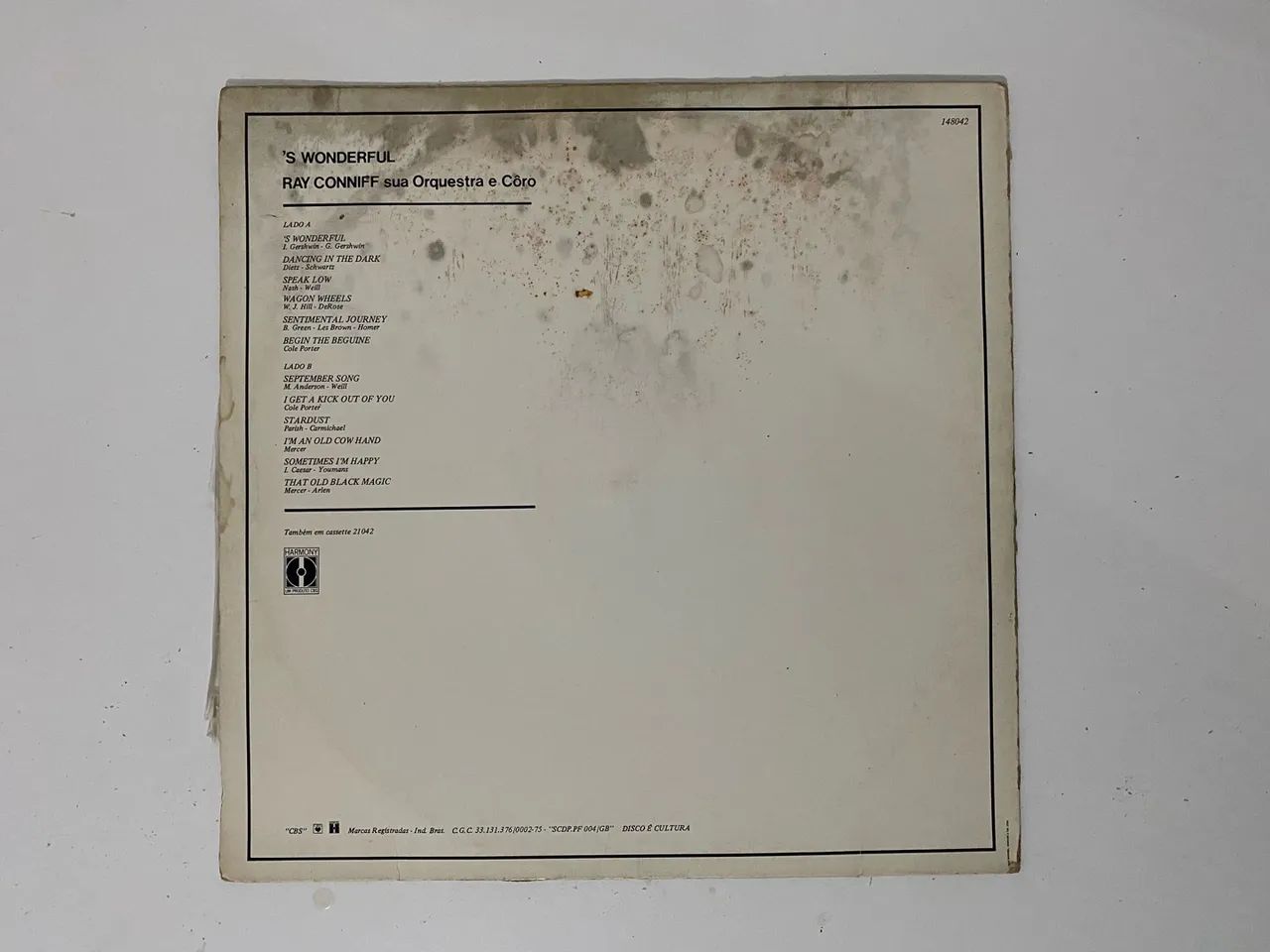 Disco de Vinil LP Ray Conniff  - Foto 2