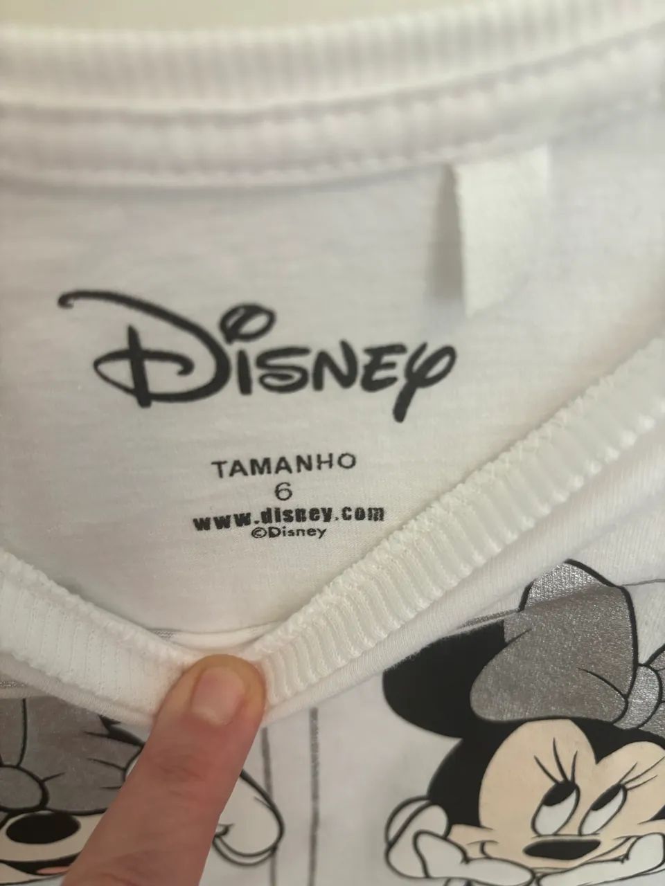 Camiseta Infantil Disney Minnie Original - Tam. 6 - Foto 2