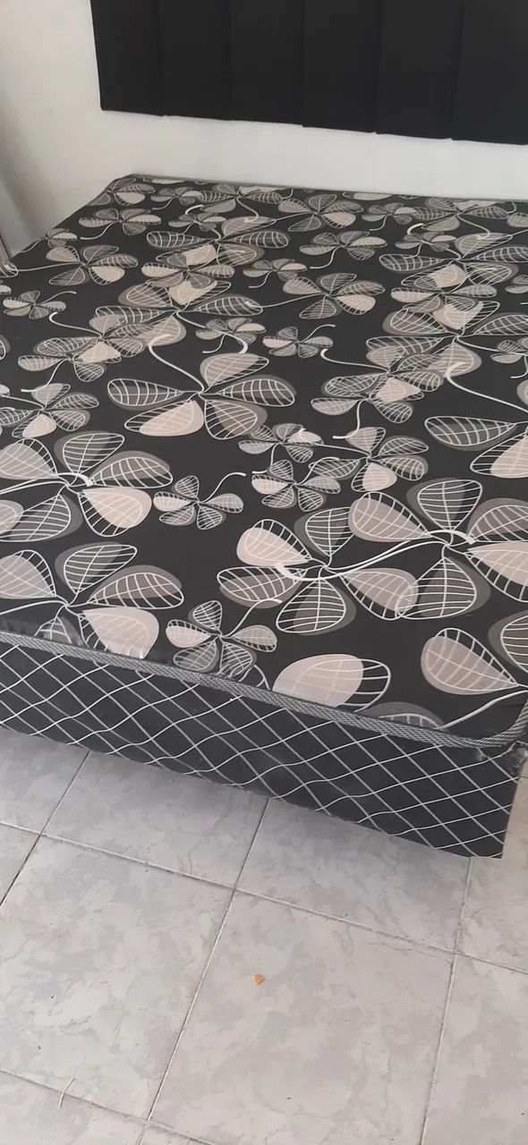 Cama Box casal  colchão d33 completa  - Foto 3