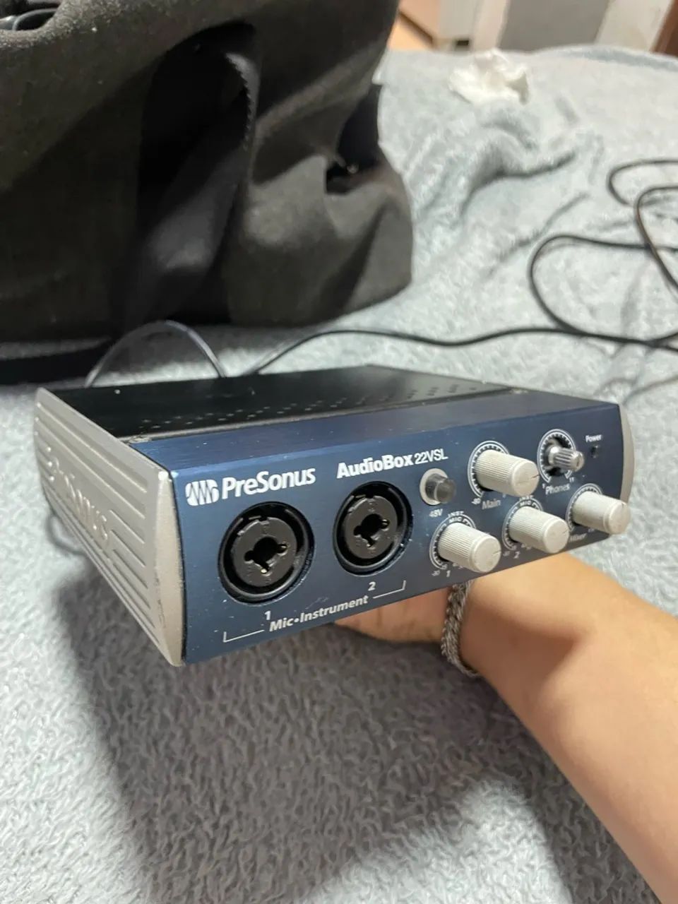 Interface de audio PreSonus Audiobox 22VSL com cabo USB Original - Foto 2