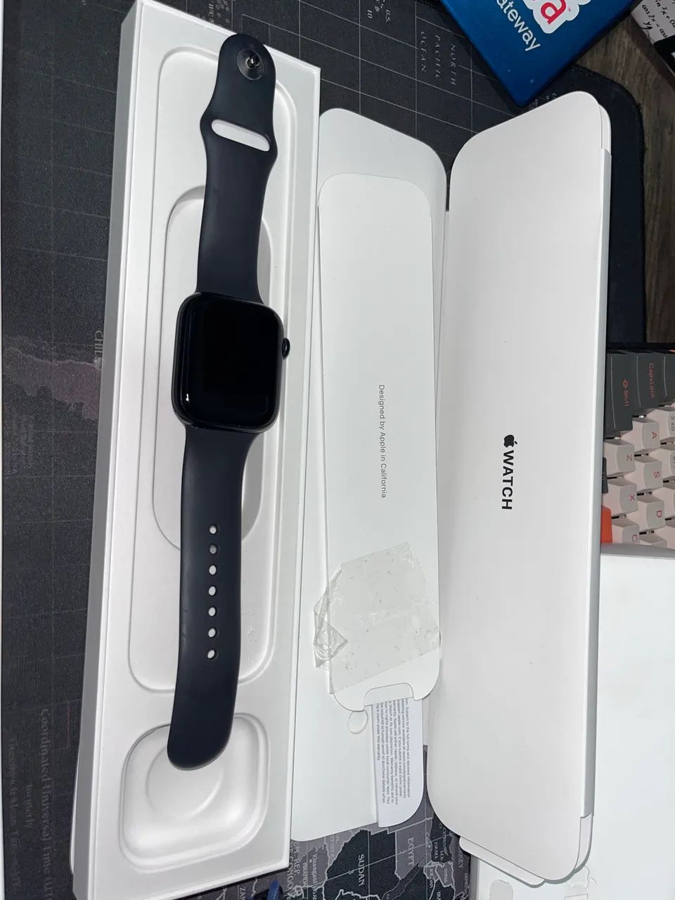 その他 Apple Watch Apple Watch Series 9（GPS + Cellularモデル）- 45mmミッドナイト