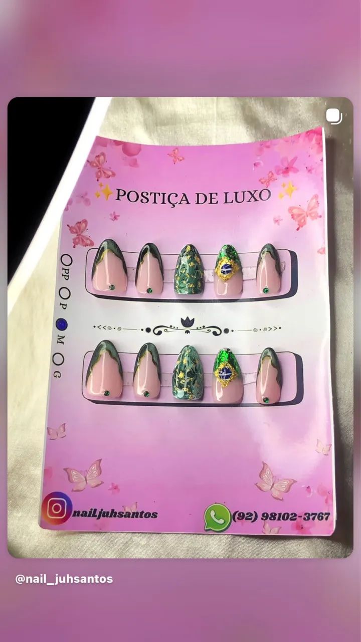 POSTIÇA DE LUXO~PRONTA ENTREGA