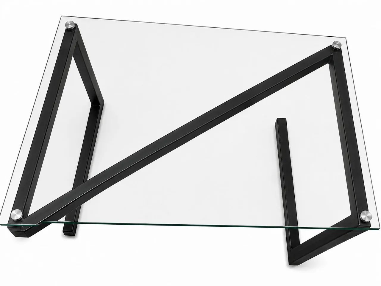 Mesa de vidro para centro de sala