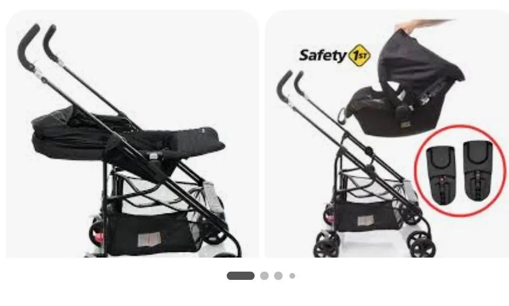 Carrinho de Bebê Onde  Safety 2 em 1 - Foto 2
