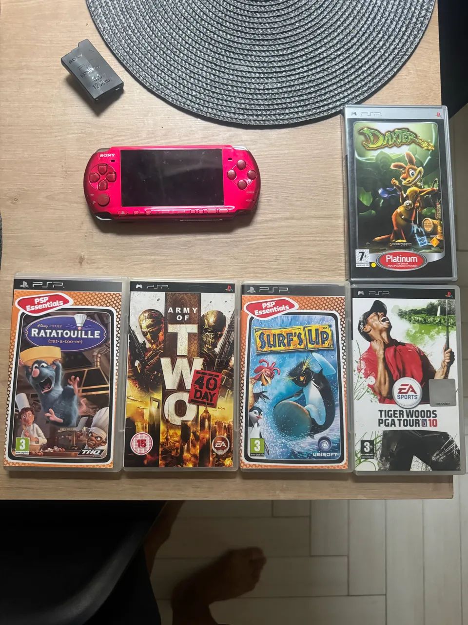 psp com bateria quebrada + jogos