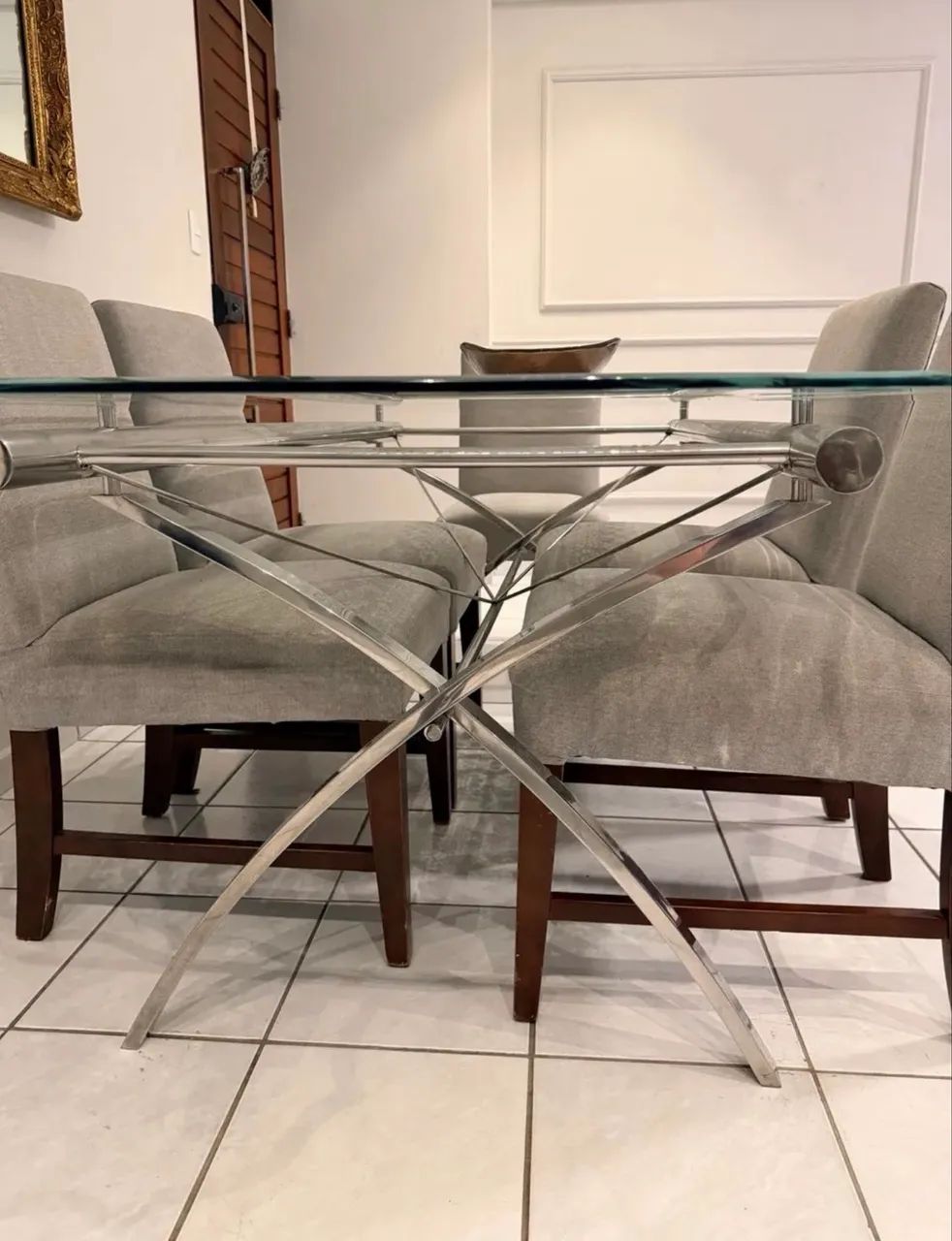 Mesa de jantar com cadeiras - Foto 3